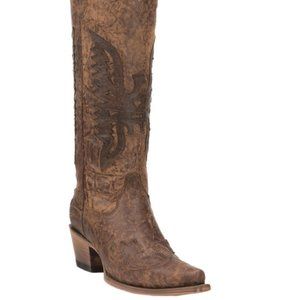 Corral Women's Distressed Brown with Brown Eagle